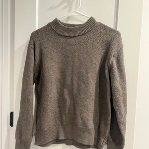 H&M Cozy Gray Knit Sweater